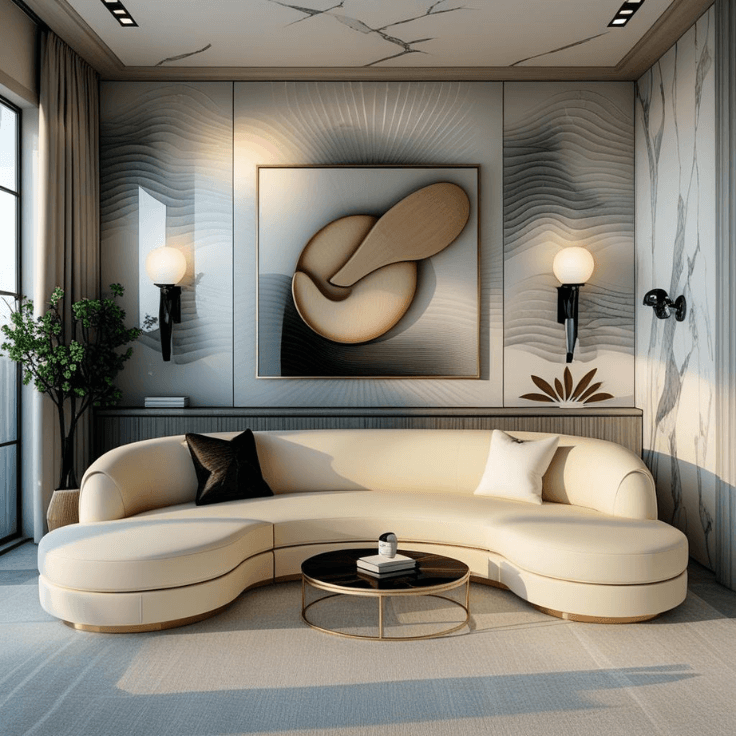 Neutral Rug Layering for Warmth