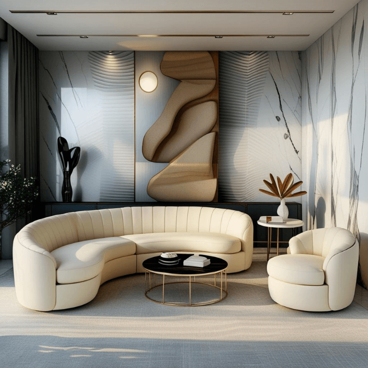 Ribbed Wall Panels for Textural Depth