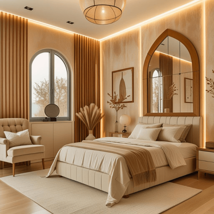 Warm Pendant Lighting for Soft Ambience