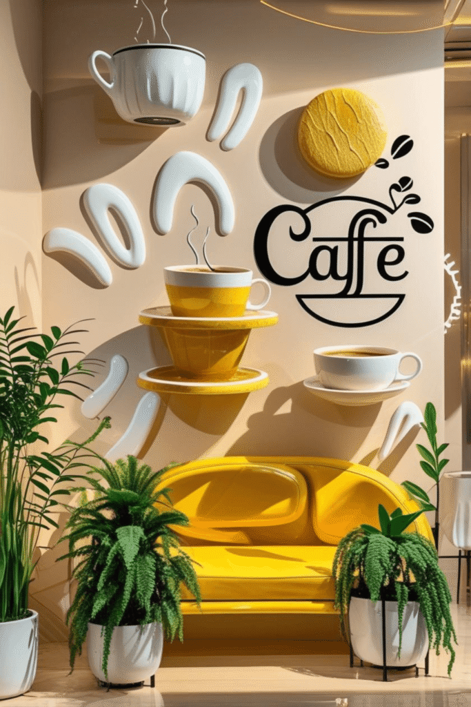 Coffee shop decor trends for social media growth