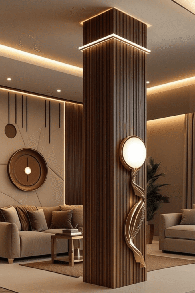 Elegant Interior Column Design for Contemporary Homes