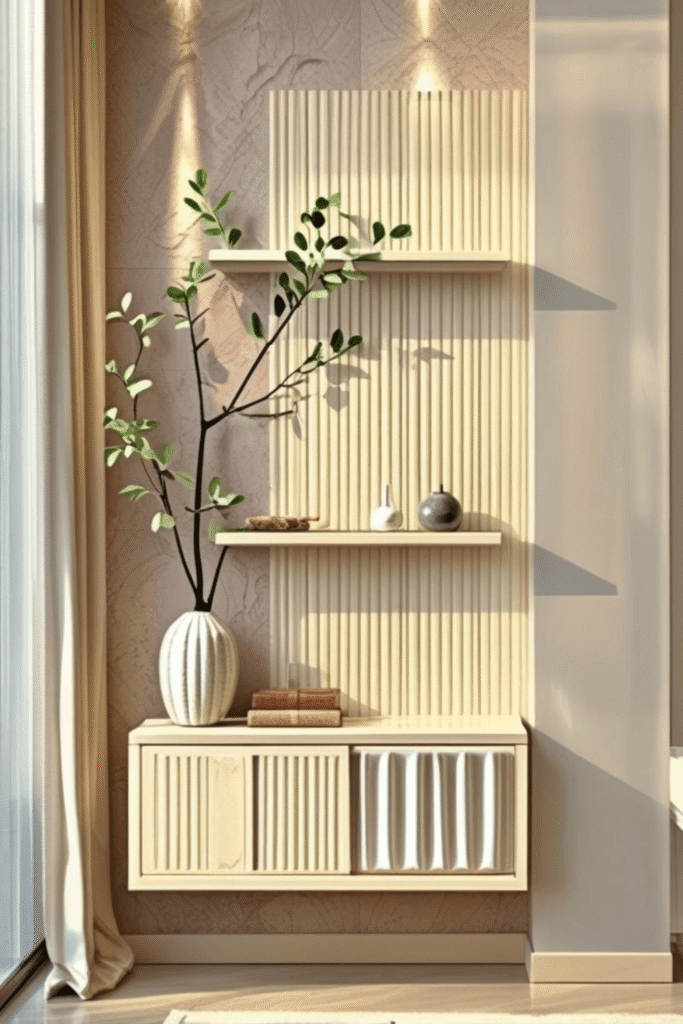 Elegant Neutral Wall Panel Decor for Modern Interiors