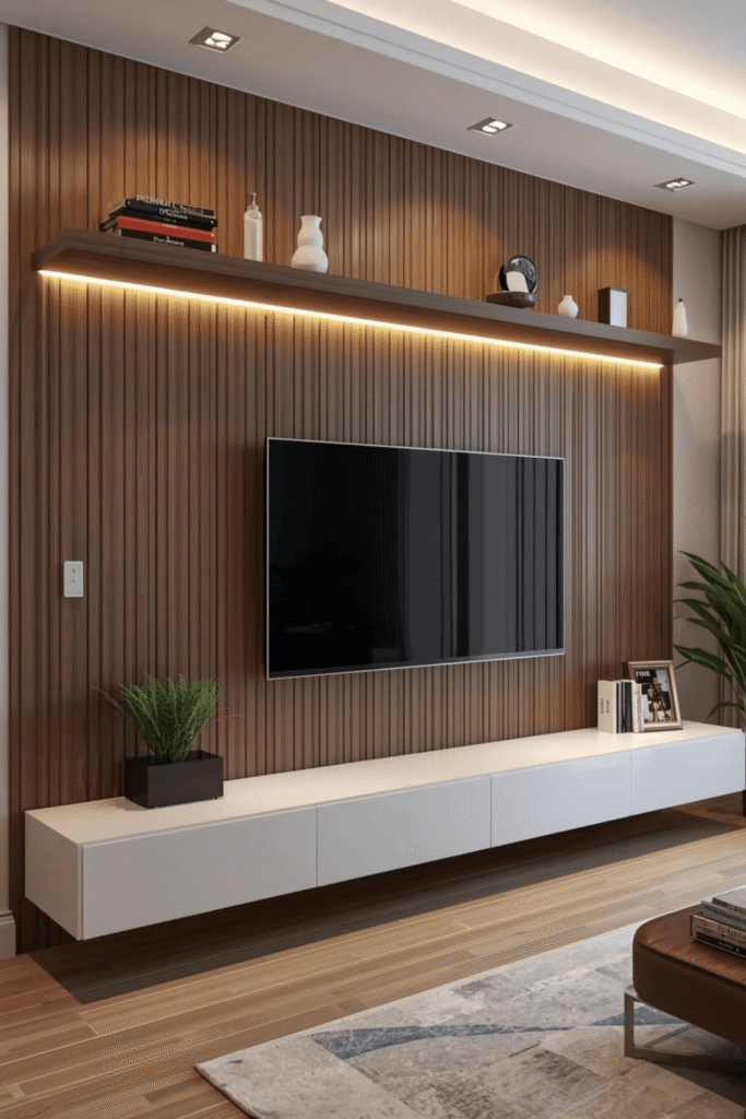 Elegant TV Wall Panel Design for Modern Interiors