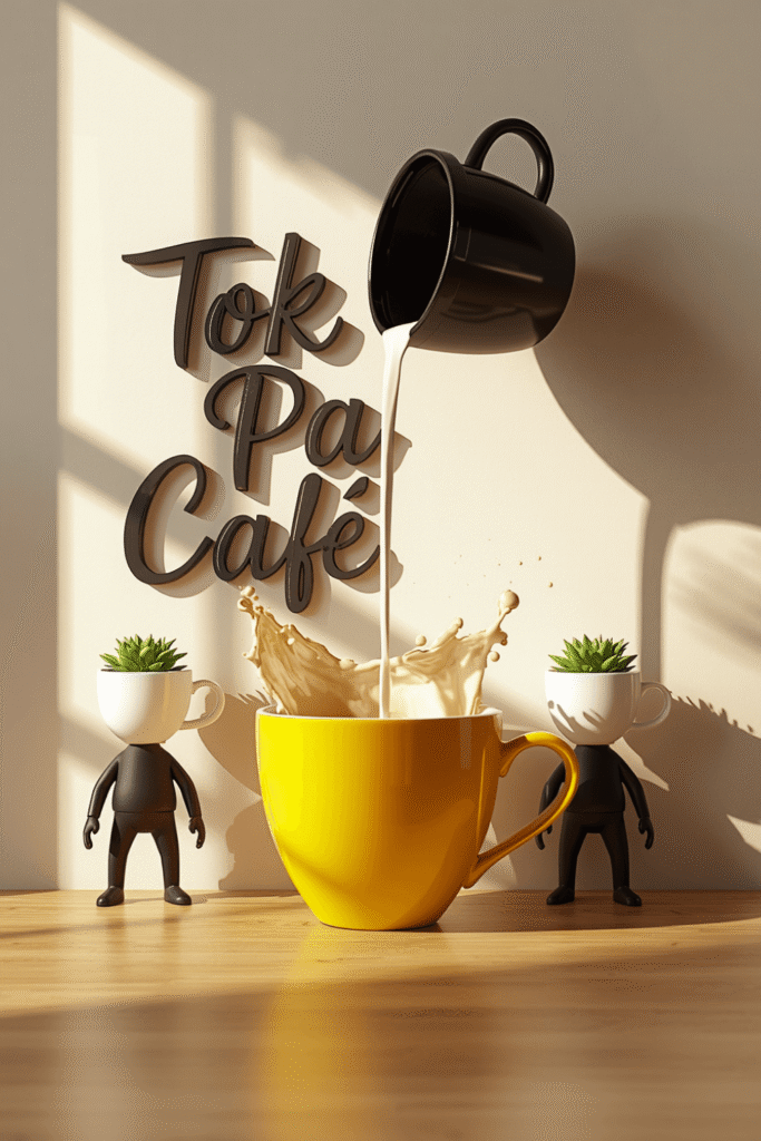Eye-Catching Cafe Wall Decoration Ideas