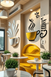 Eye-catching cafe decor ideas to attract customers