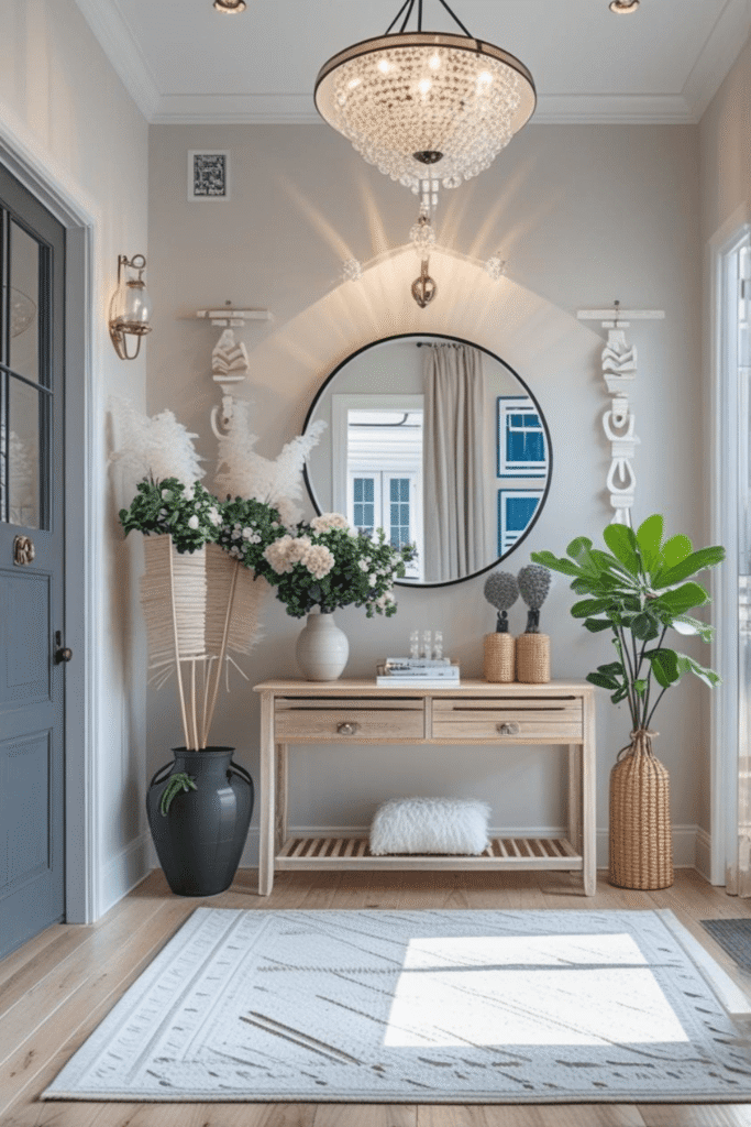 Neutral Entryway Decor Ideas for a Calm Modern Home