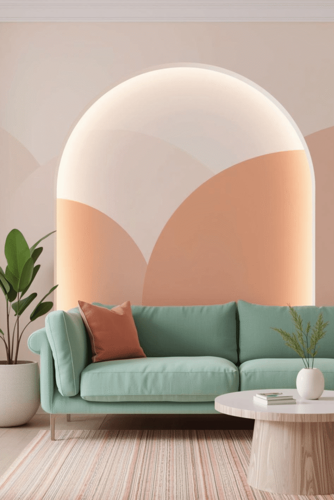 Pastel Living Room Decor Ideas for a Soft Modern Interior