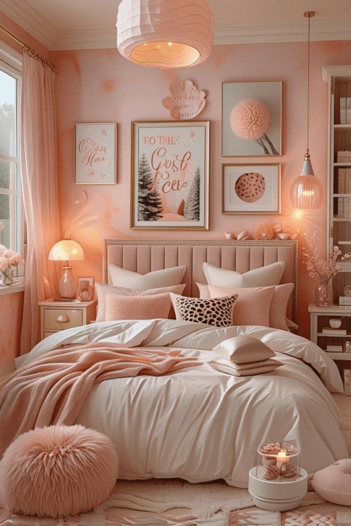 Peach Bedroom Decor Ideas for a Warm Cozy Vibe