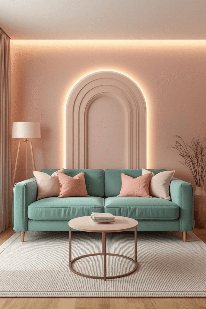 Soft Color Living Room Decor for a Cozy Modern Space