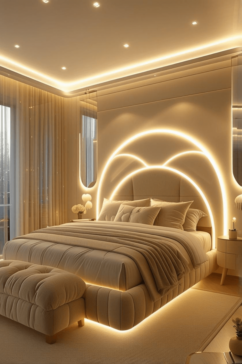 Soft Cove Ceiling Lighting for Gentle Illumination