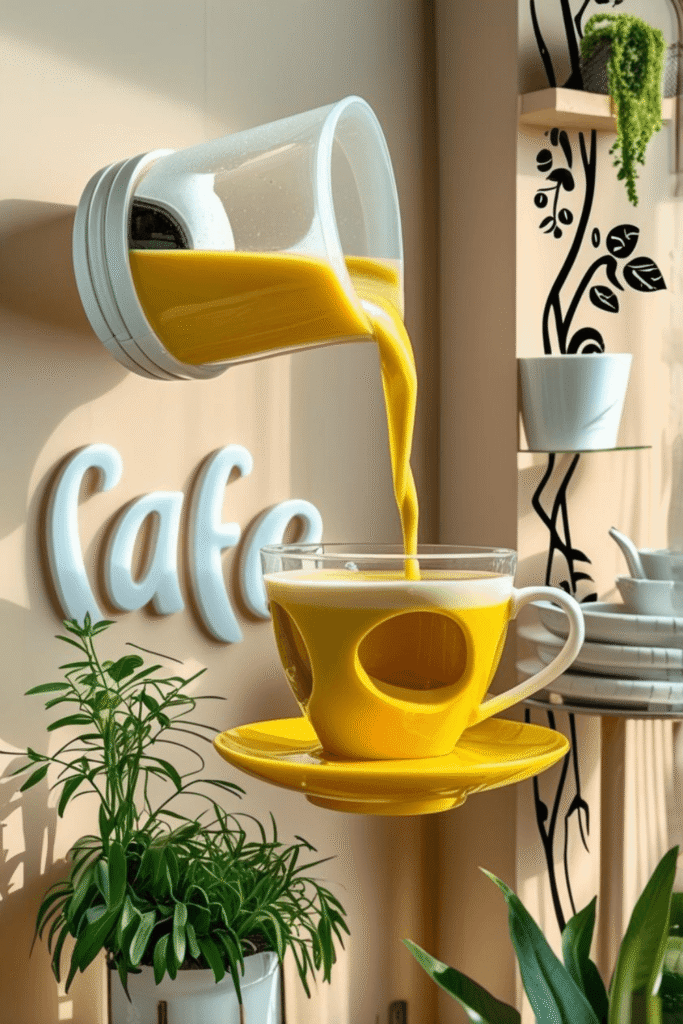 Stylish cafe wall design ideas for coffee lovers