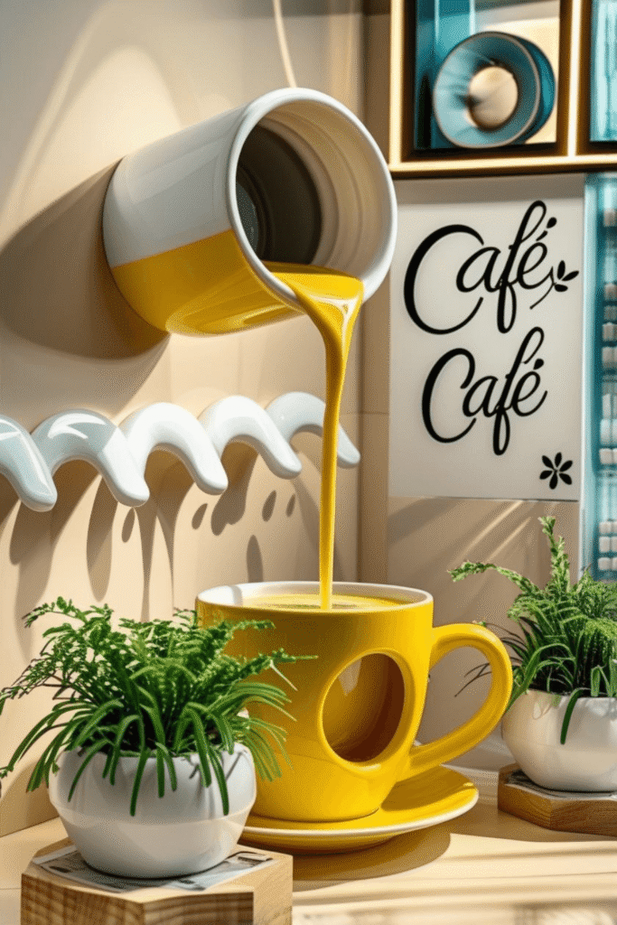 Unique coffee shop themes for interior design