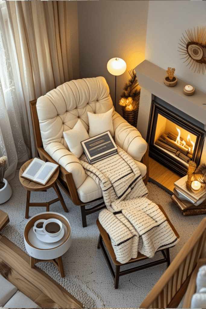 Warm and Cozy Reading Space Ideas for Relaxation