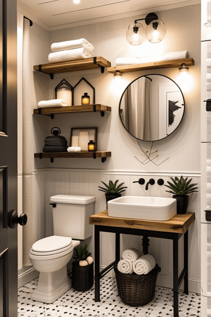 Bathroom Shelf Styling Ideas for a Pinterest Look