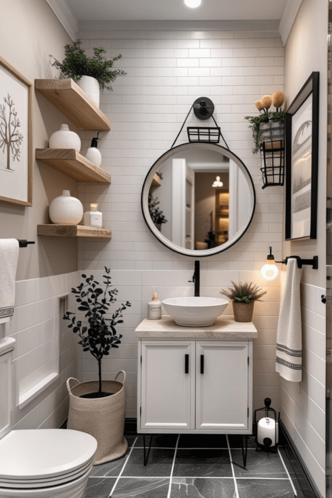 Minimal Bathroom Decor Ideas with Natural Elements