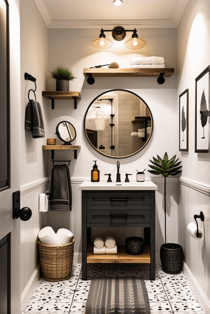 Minimalist Bathroom Storage Ideas for Small Spaces