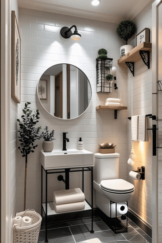 Small Bathroom Ideas with Floating Vanity for Modern Look
