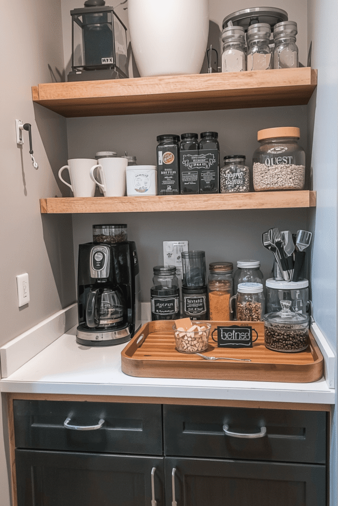 Coffee Bar Organization Ideas That Actually Work