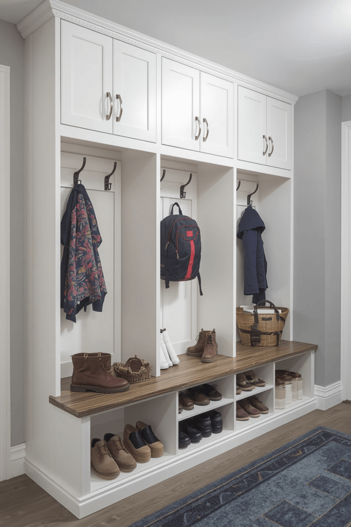 DIY Mudroom Bench with Storage A Weekend Project
