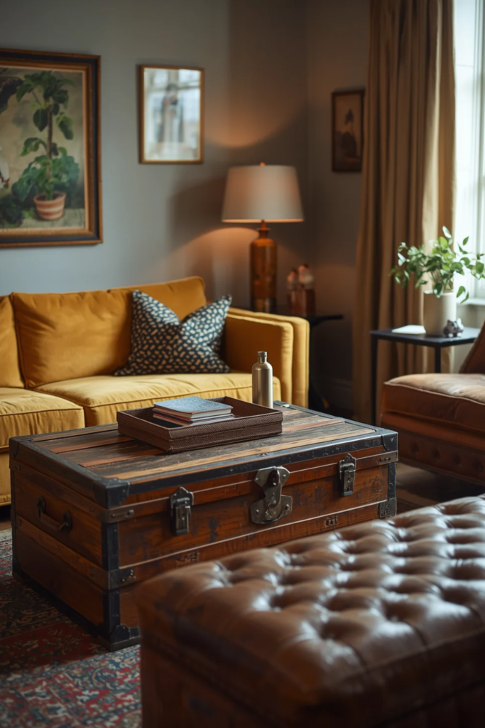 Layer in Vintage or Thrifted Furniture Pieces