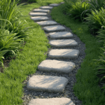 Mixing Gravel With Stepping Stones