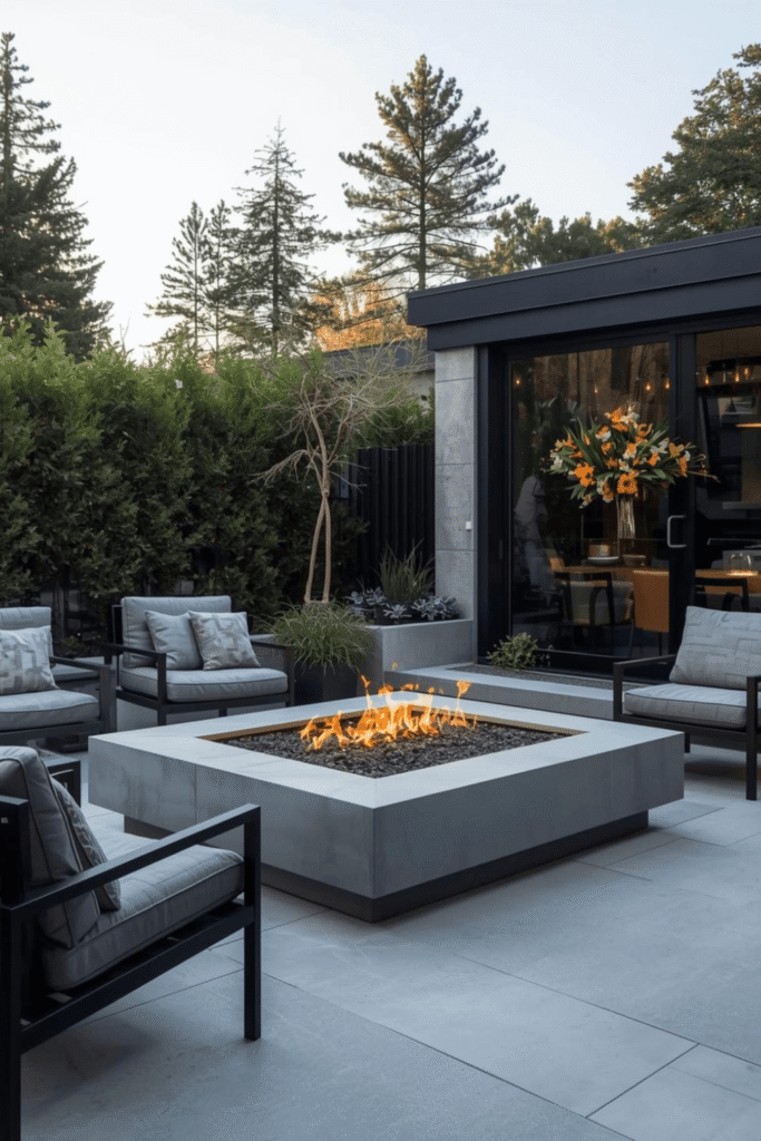 Modern Minimalist Fire Pit Designs