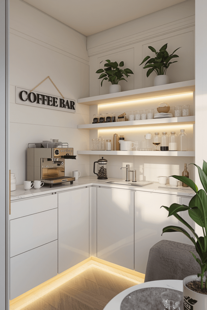Rustic Coffee Bar Decor