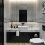 Stunning Ways to Design a Black and White Tile Bathroom for a Timeless Look