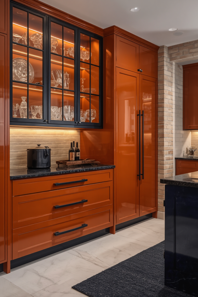 11. Orange Kitchen Color Schemes That Actually Work