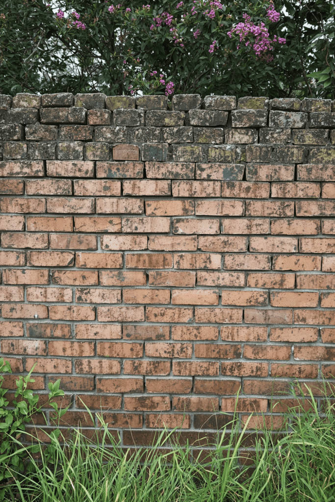 11. Repurposed Brick Wall