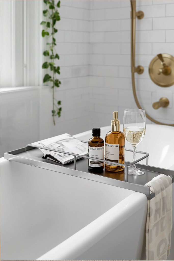 11. Sorbus Luxury Bathtub Caddy Tray