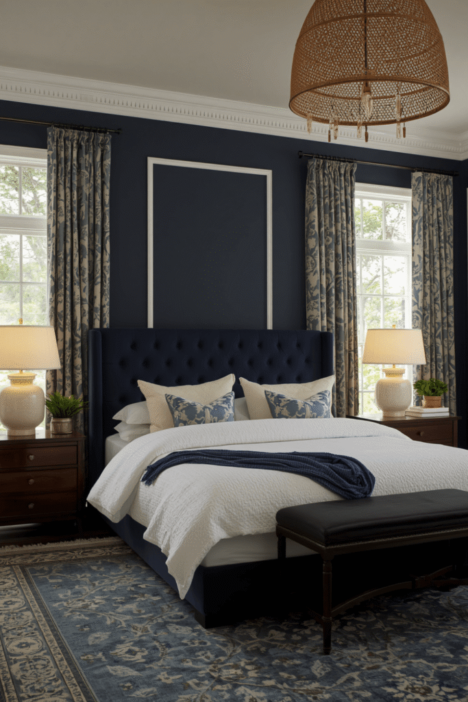 14. Dark Cozy Bedroom Ideas for Couples