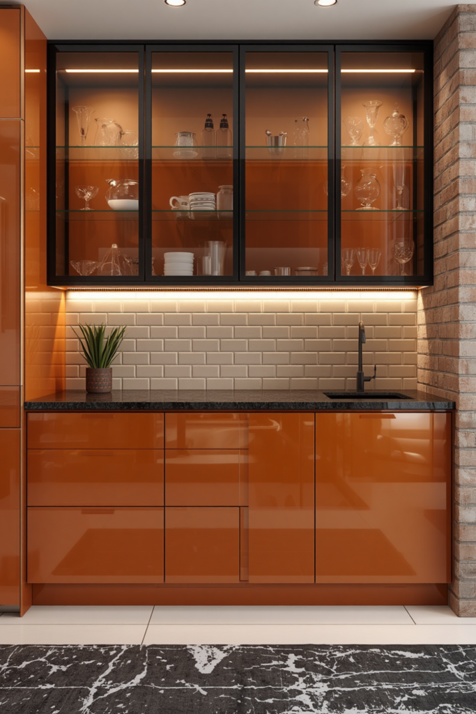 15. Orange Kitchen Remodel Inspiration Where to Start