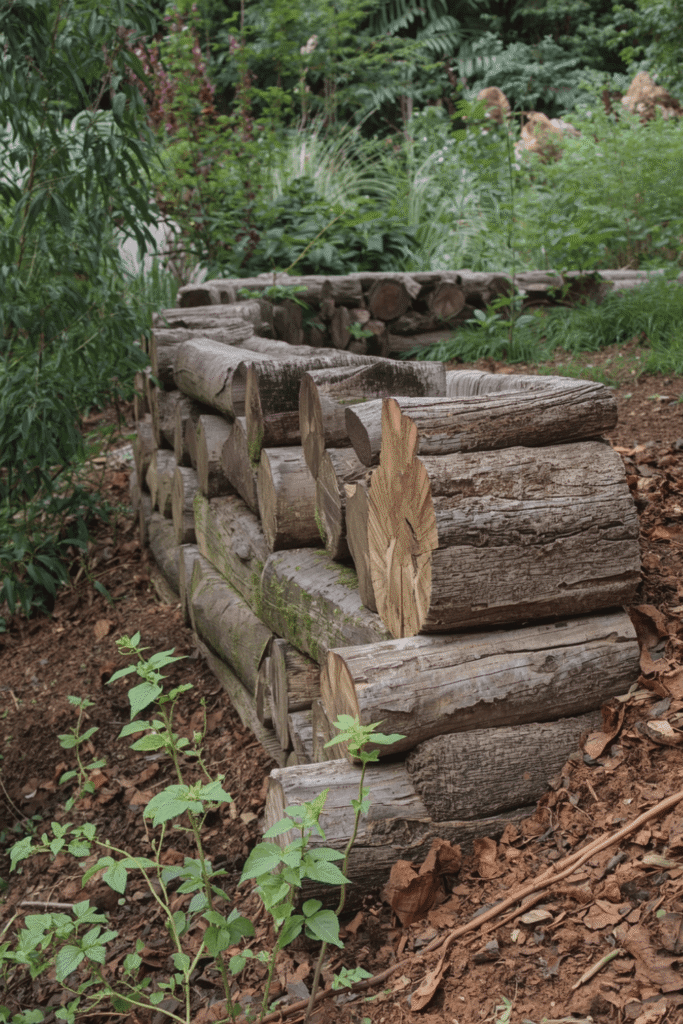 18. Deadwood and Log Wall