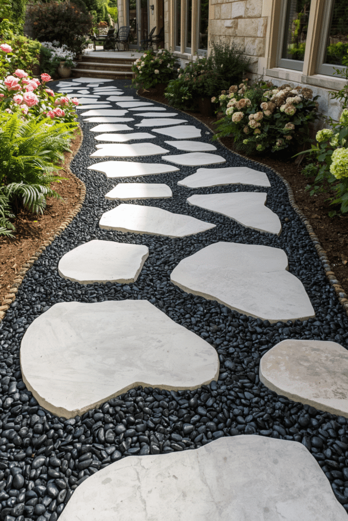 2. Gravel Between Stepping Stones