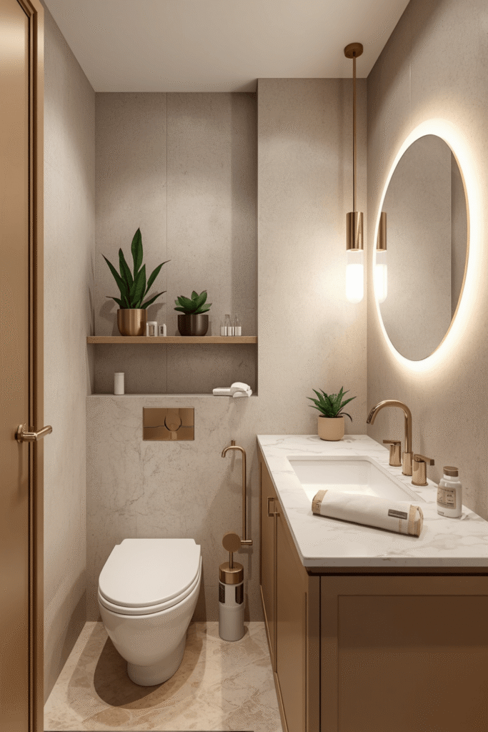 24. Bathroom Plant Arrangement Ideas