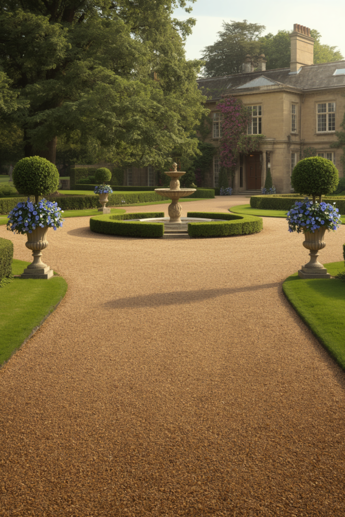 26. Resin-Bonded Gravel Path