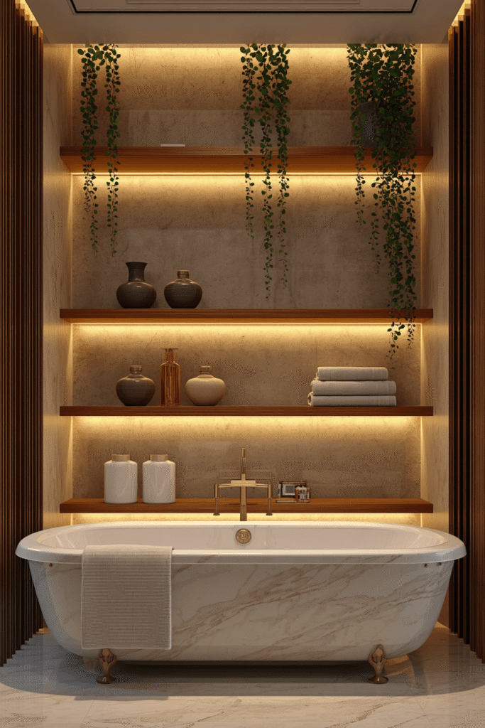 5. Indoor Bathroom Plant Styling Ideas