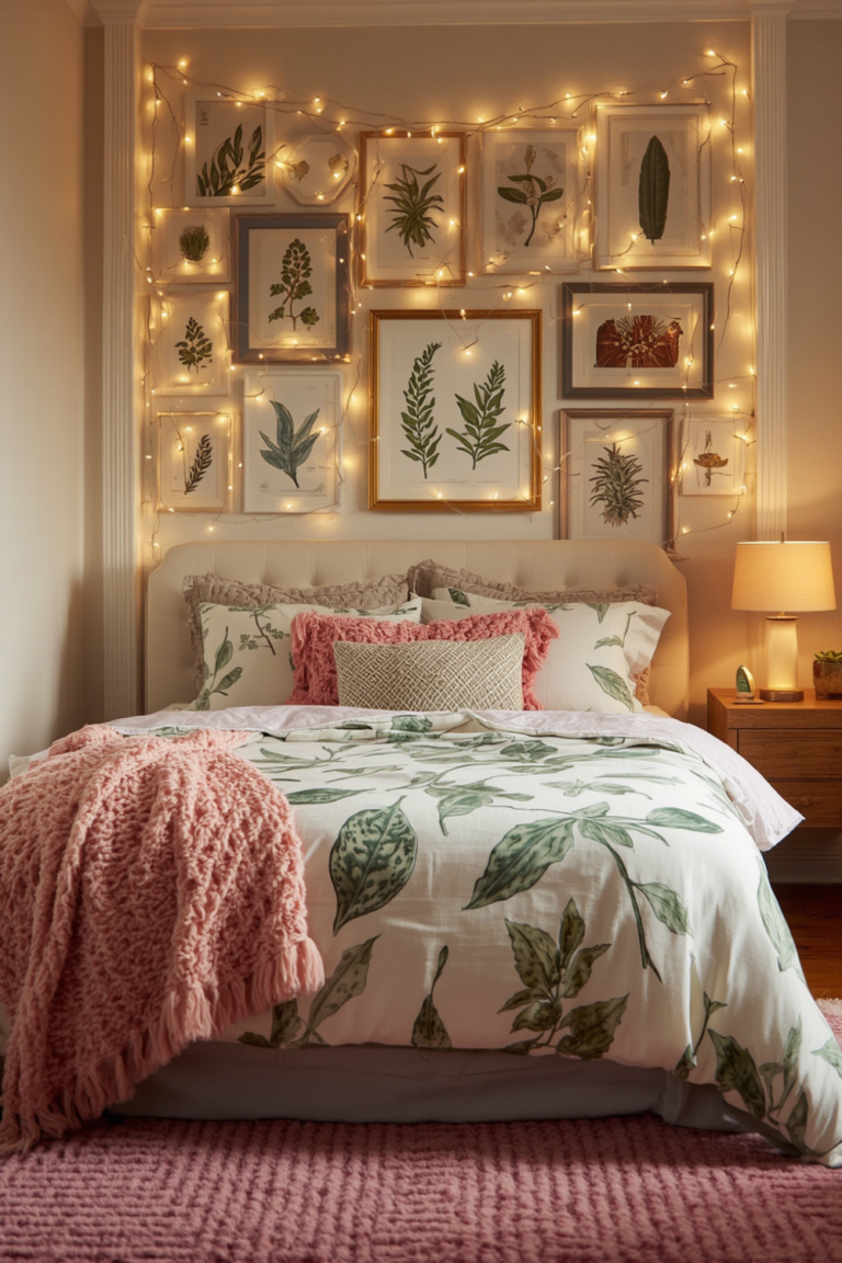 6. Botanical Print Layering