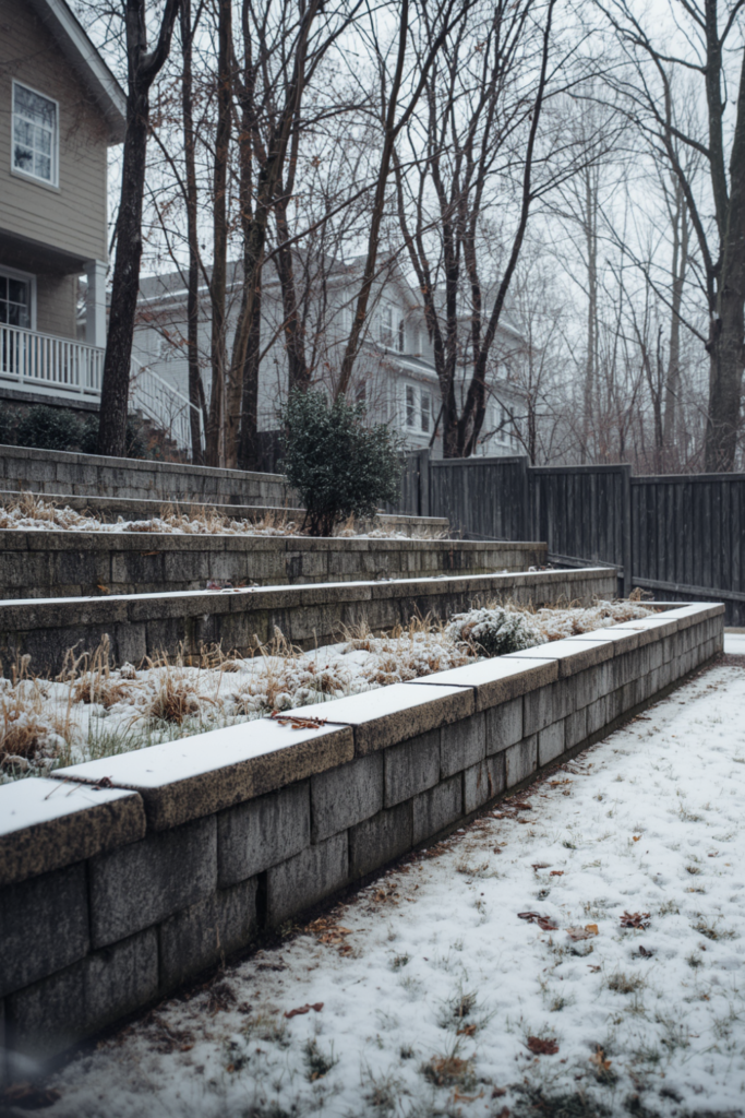 Cold Climate Retaining Walls (Freeze-Thaw Regions)