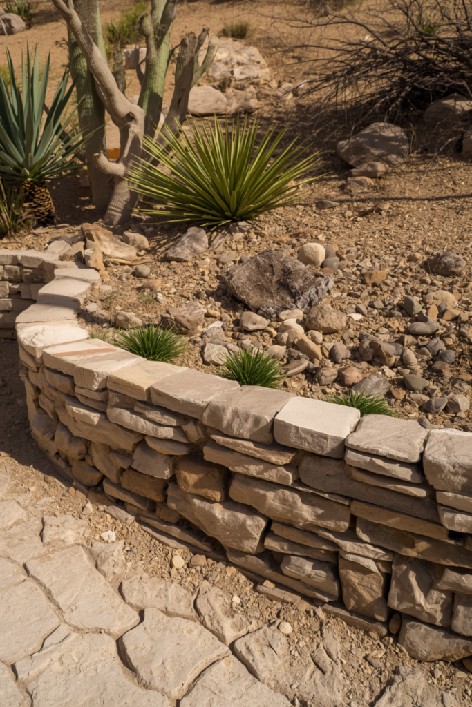 Dry Climate Retaining Walls