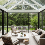 Modern Sunroom Ideas for Back of House