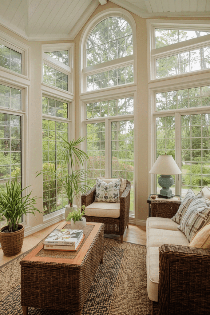 Open Sunroom Ideas for Back of House