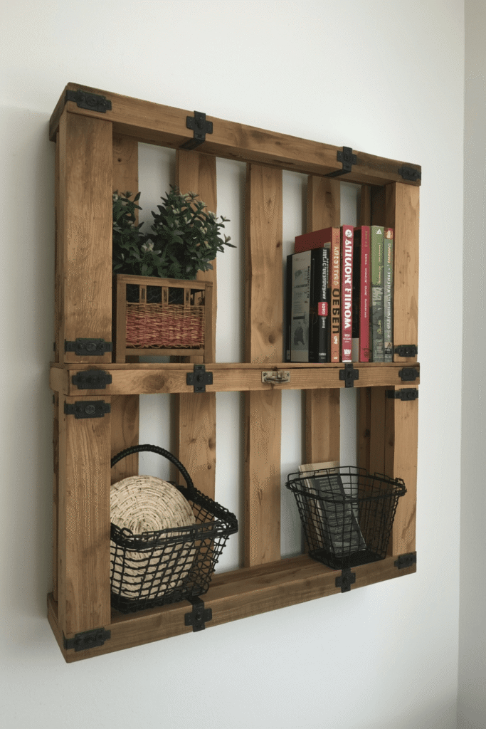Pallet Bookshelf