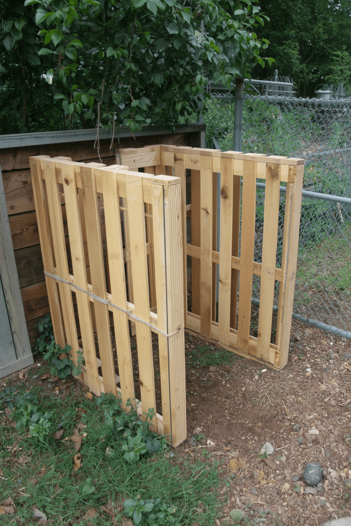 Pallet Compost Bin