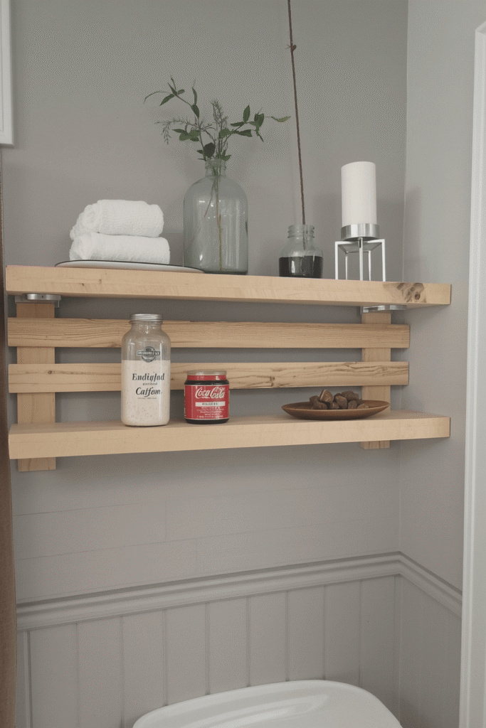 Pallet Floating Shelves