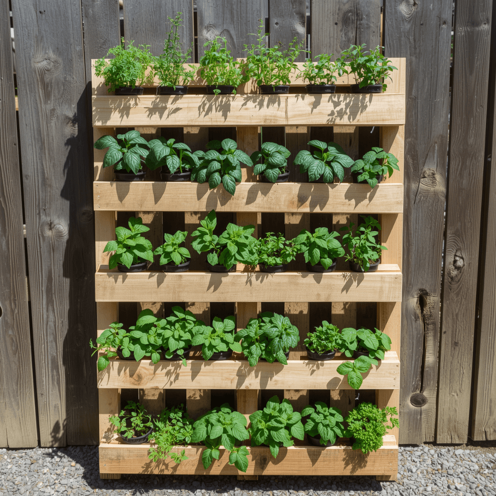 Pallet Herb Garden