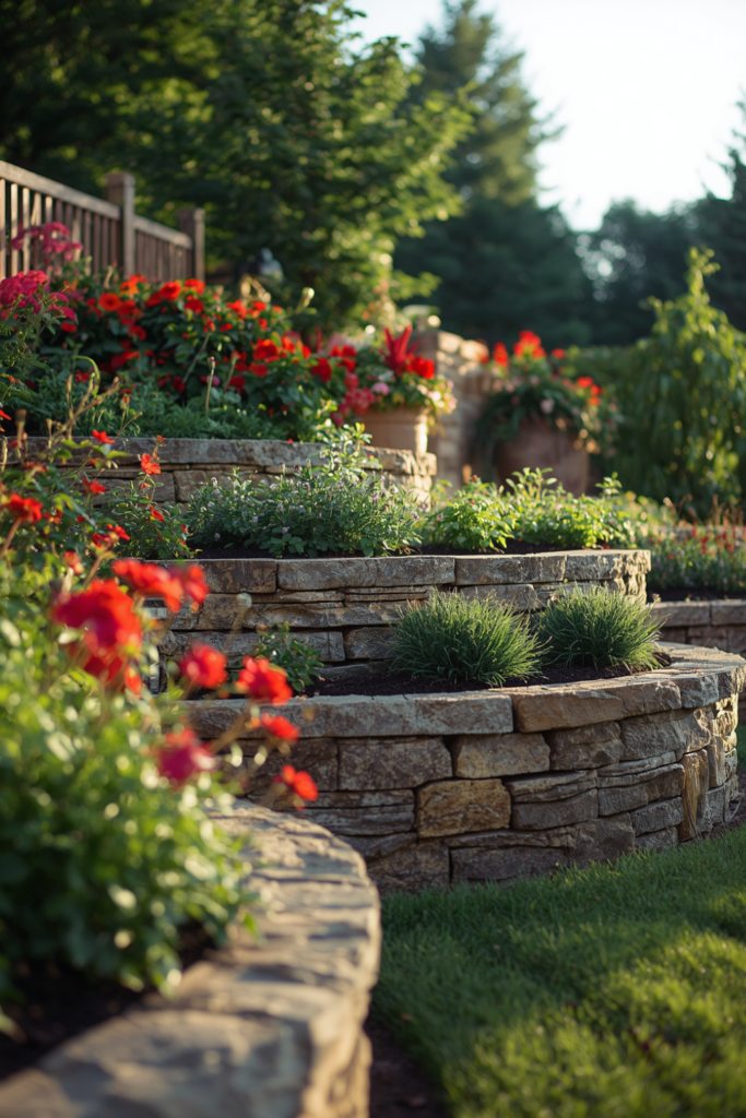 Small Retaining Wall Ideas for Garden Beds