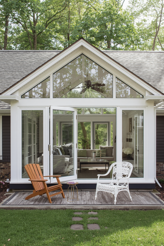 Sunroom Extension Ideas for Back of House