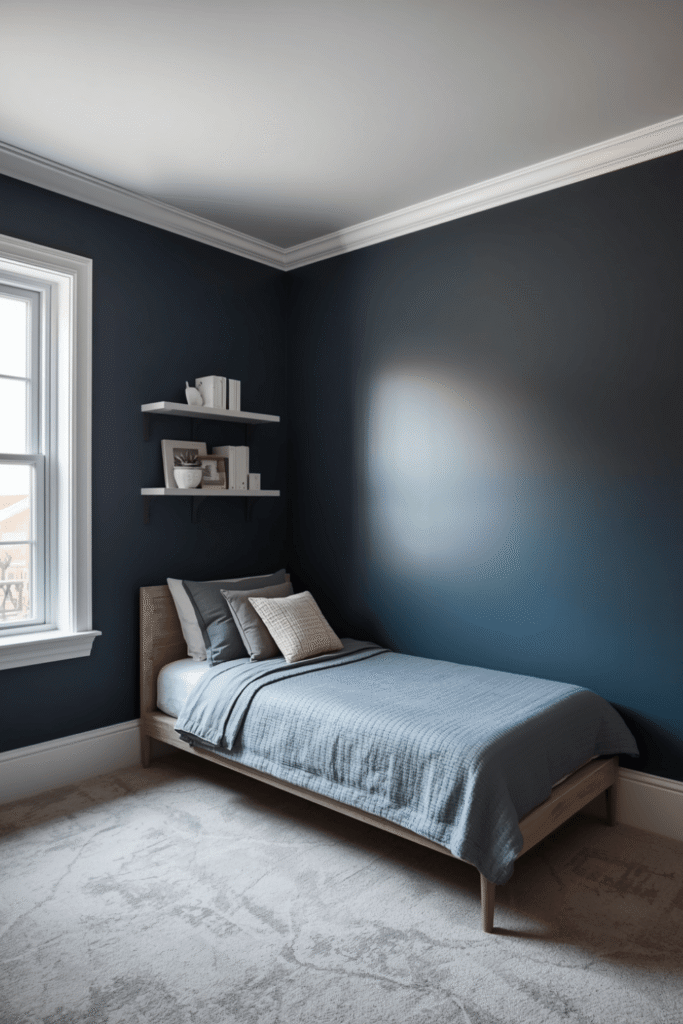 1. Soft navy or slate blue